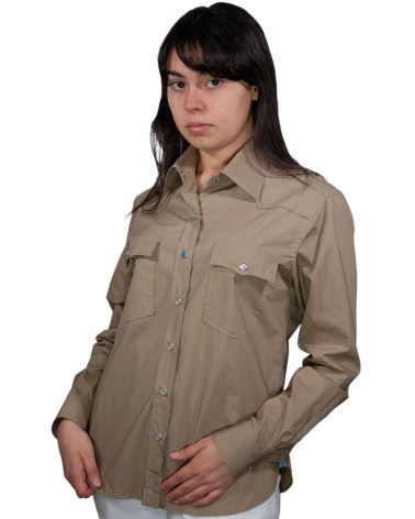 Mercerized Cotton Western Shirt