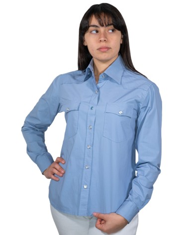 Mercerized Cotton Western Shirt