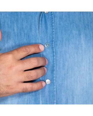 Denim Stone Washed Shirt