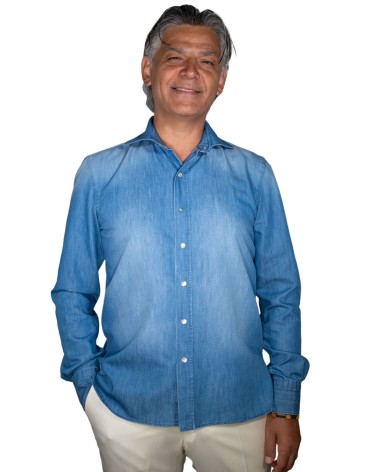 Denim Stone Washed Shirt