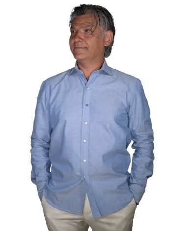 Oxford Cotton Western Shirt