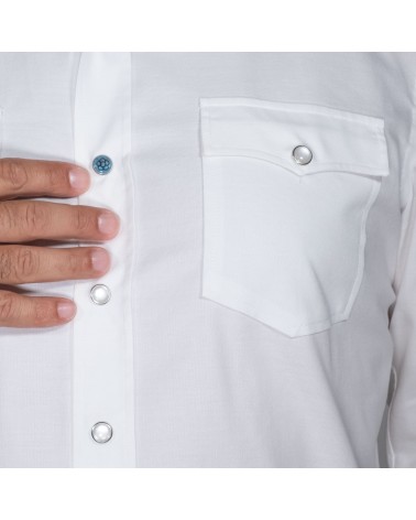 Oxford Cotton Western Shirt