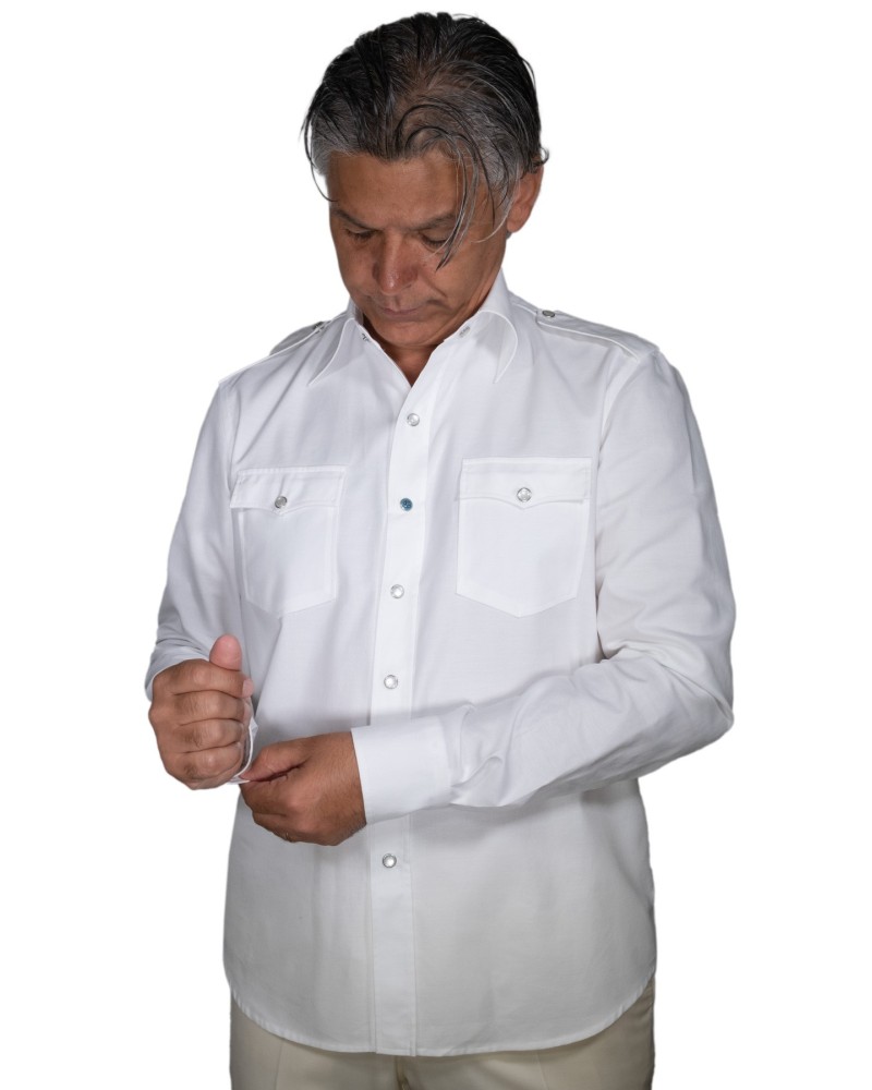 Oxford Cotton Western Shirt