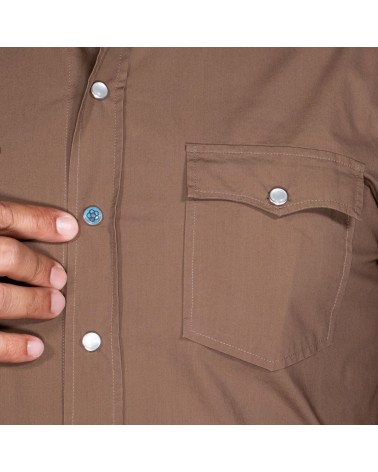 Mercerized Cotton Western Shirt