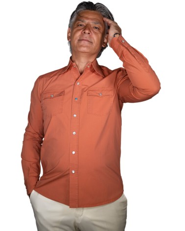 Mercerized Cotton Western Shirt