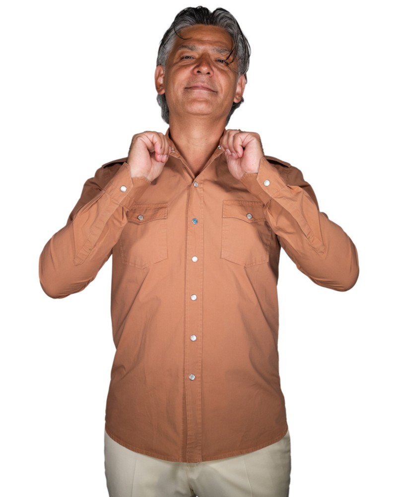 Mercerized Cotton Western Shirt